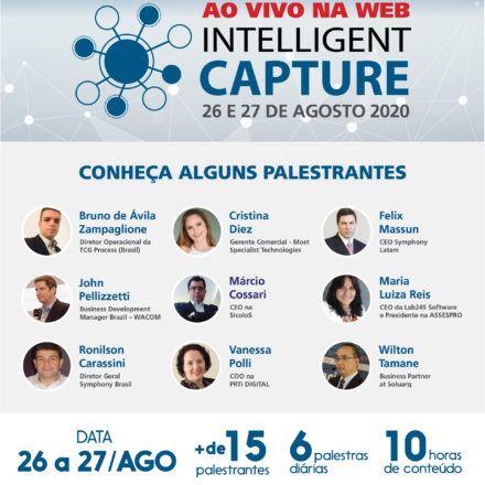 Inscreva-se: Intelligent Capture 2020 Digital é nesta semana!