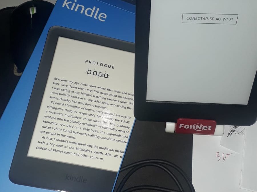 Instituto Information Management entrega Kindle sorteado na Semana RPA & AI Experience 2021