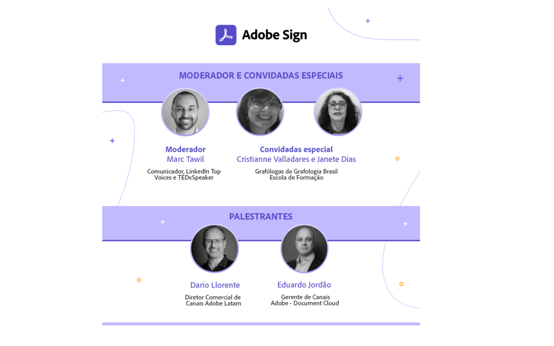 Adobe Sign traz grafólogas para análise de assinaturas em evento internacional inédito no Brasil